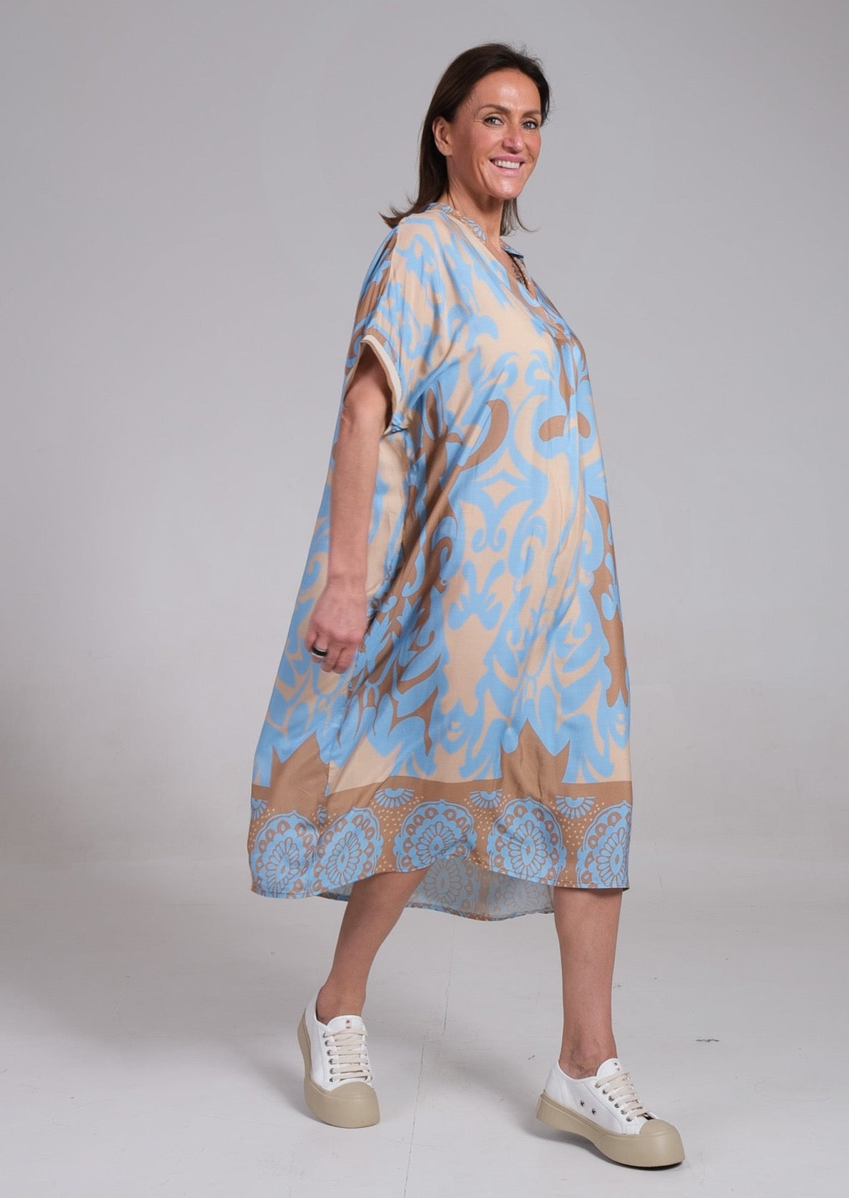 Robe À Motif Floral Avec Taille Ajustée Pour Femme | Idéale Pour Le Quotidien Et Les Occasions Décontractées