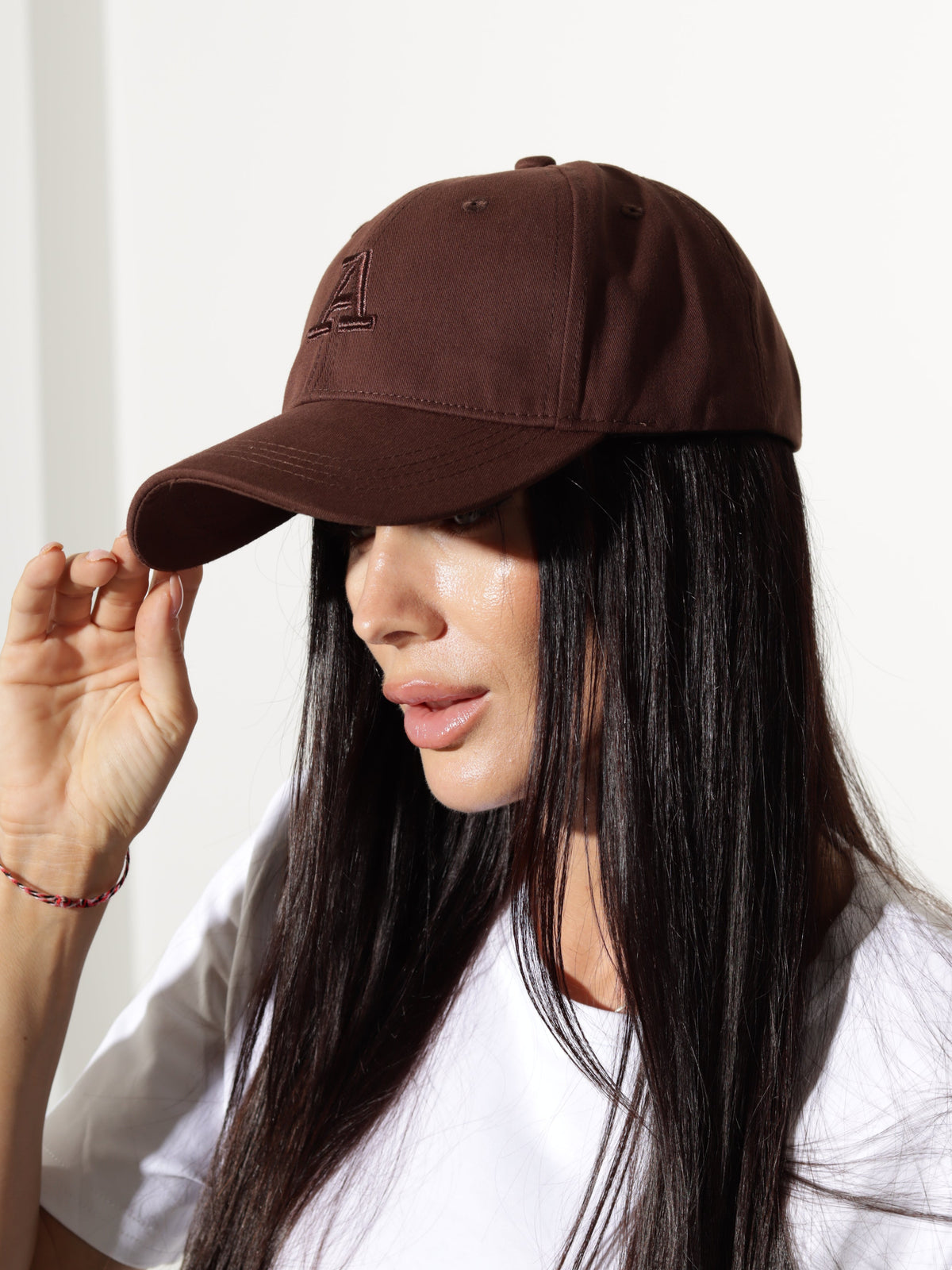 Casquette brodée pour femmes