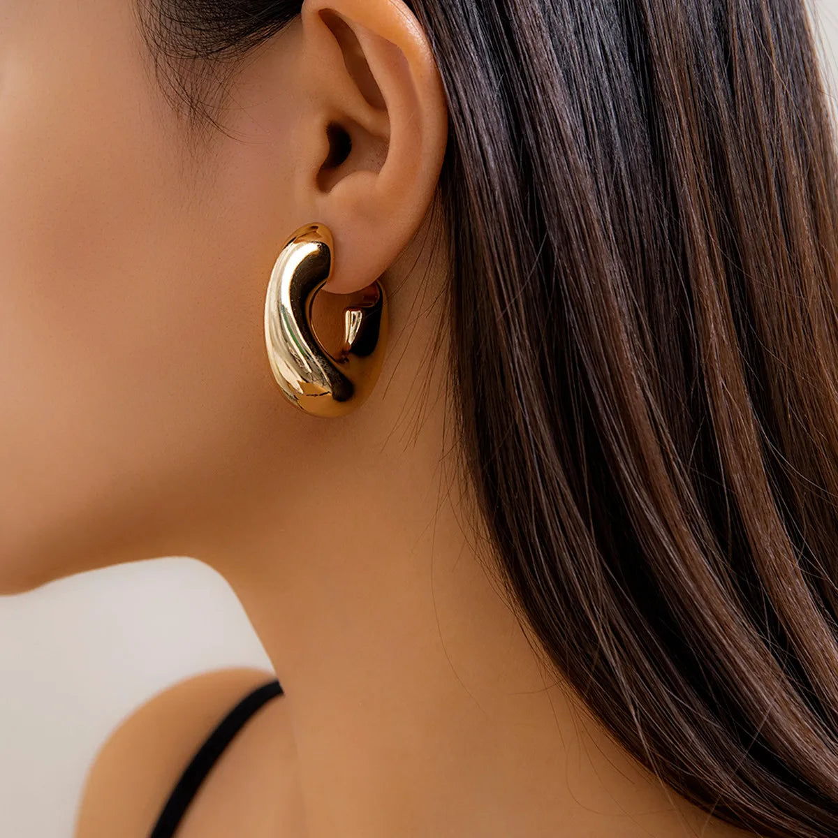 Boucles D’Oreilles En Forme De C pour Femme | Idéales pour Le Quotidien Et Les Occasions