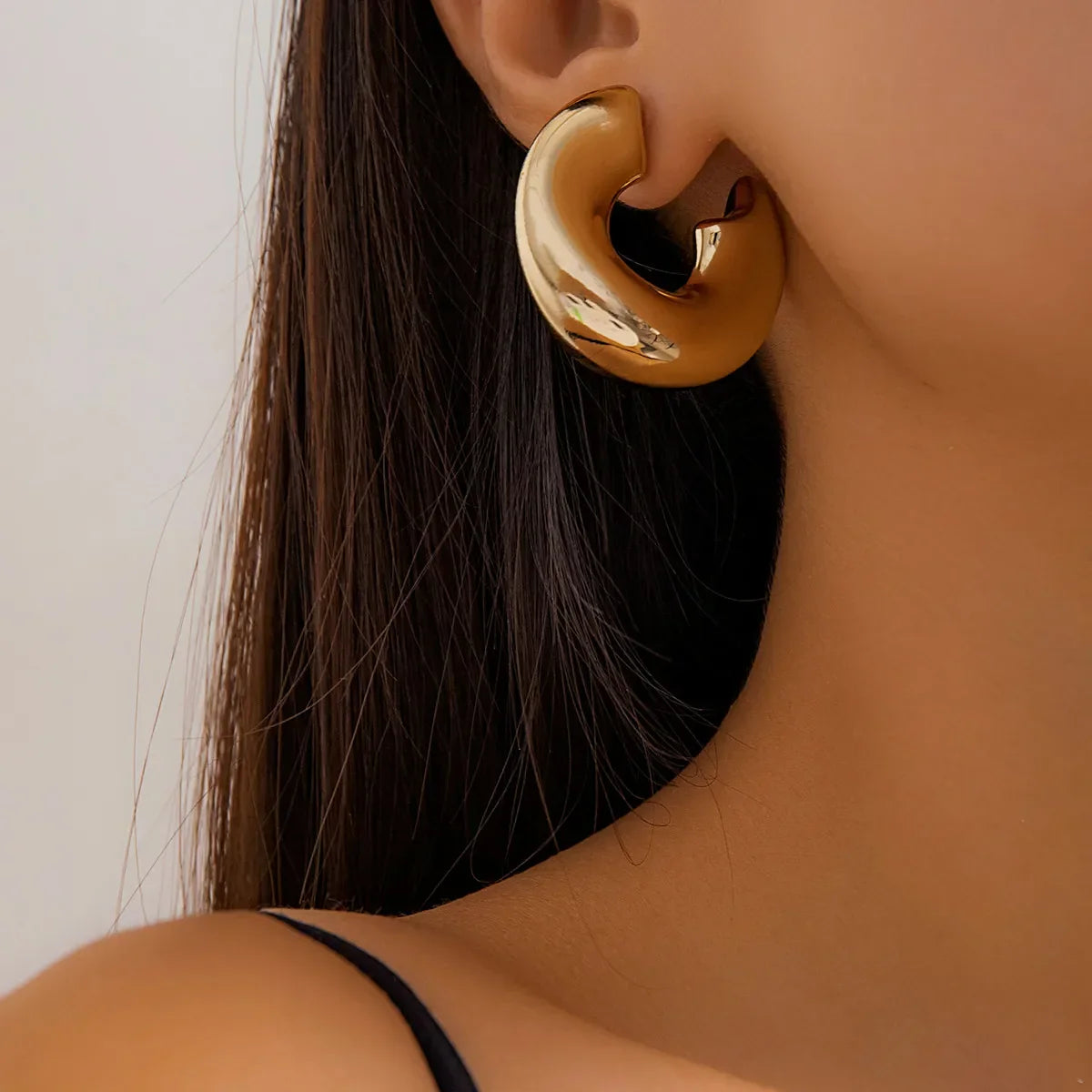 Boucles D’Oreilles En Forme De C pour Femme | Idéales pour Le Quotidien Et Les Occasions
