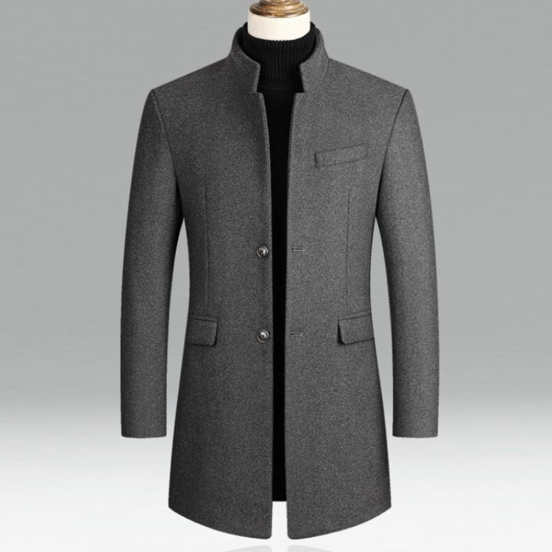 Manteau Long avec Coupe Classique pour Homme | Idéal pour la Saison Froide