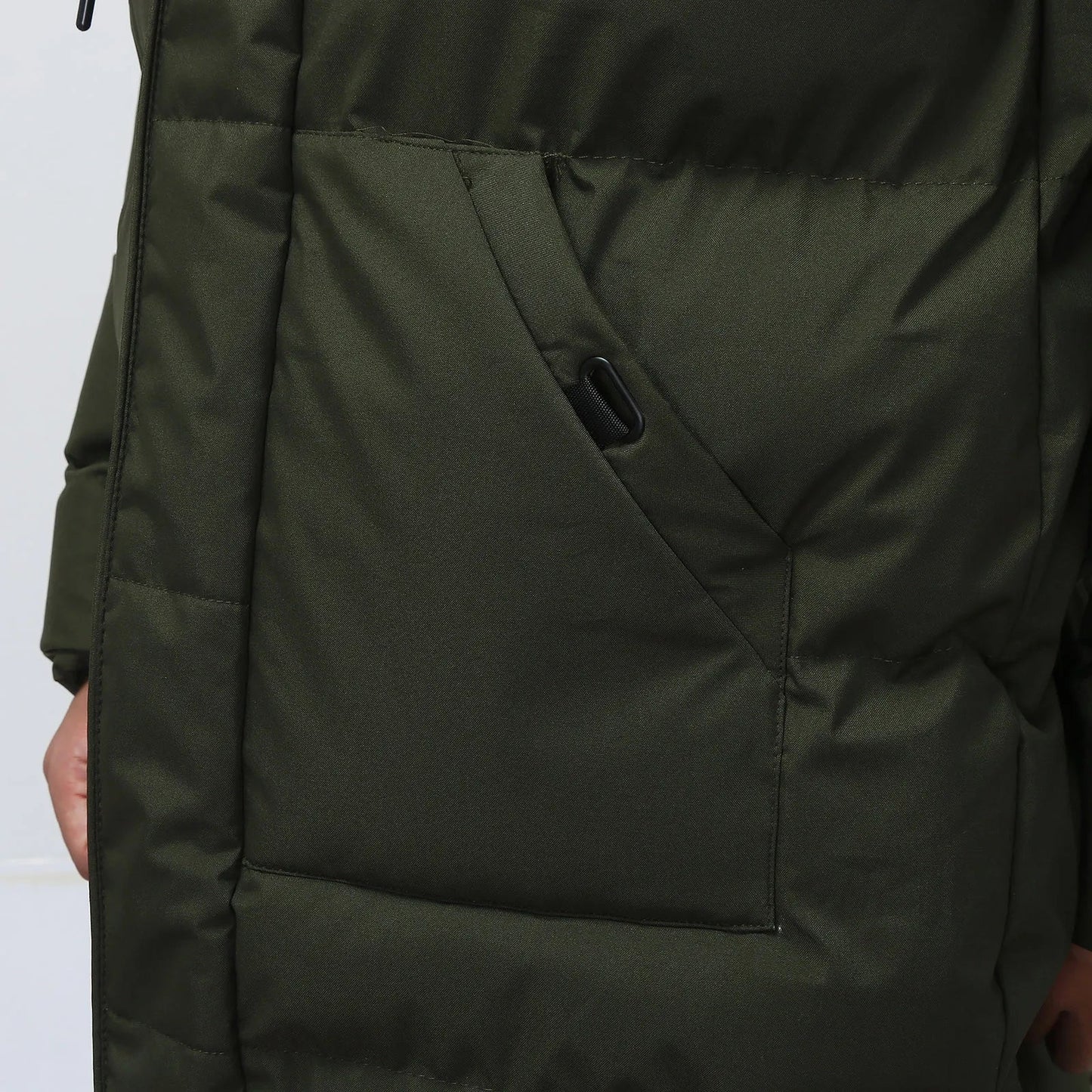 Manteau Long avec Fermeture et Poches pour Homme | Idéal pour l’Hiver