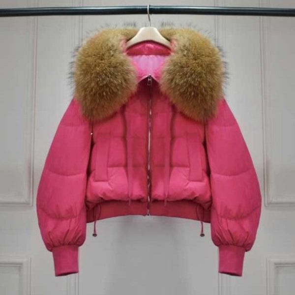 Doudoune d’Hiver avec Col en Fausse Fourrure et Fermeture Zippée pour Femme | Idéale pour Temps Froid
