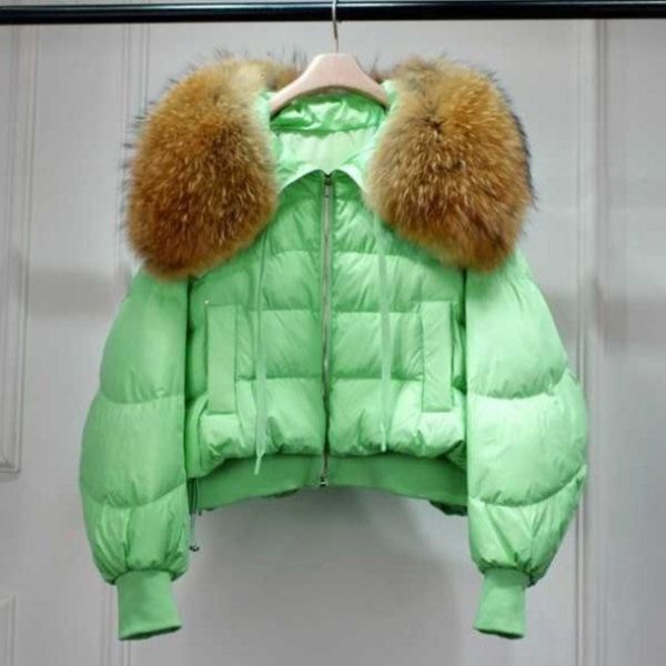 Doudoune d’Hiver avec Col en Fausse Fourrure et Fermeture Zippée pour Femme | Idéale pour Temps Froid