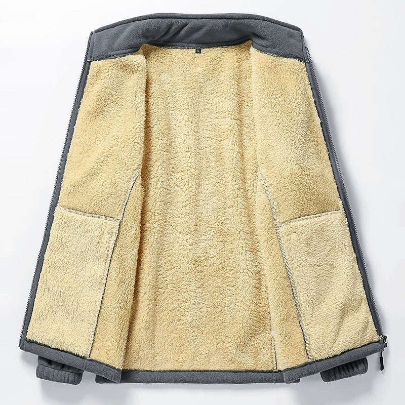 Veste Décontractée pour Homme avec Fermeture Zippée | Idéale pour L’Hiver