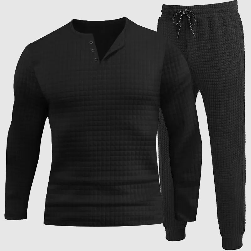 Ensemble Homme avec Chemise Manches Longues Et Pantalon | Idéal pour Le Printemps Et L’Été