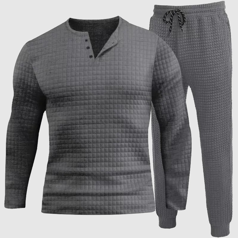 Ensemble Homme avec Chemise Manches Longues Et Pantalon | Idéal pour Le Printemps Et L’Été