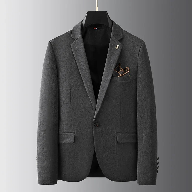 Ensemble Costume Décontracté pour Homme avec Pantalon Et Veste | Idéal pour Le Printemps Et L’Été