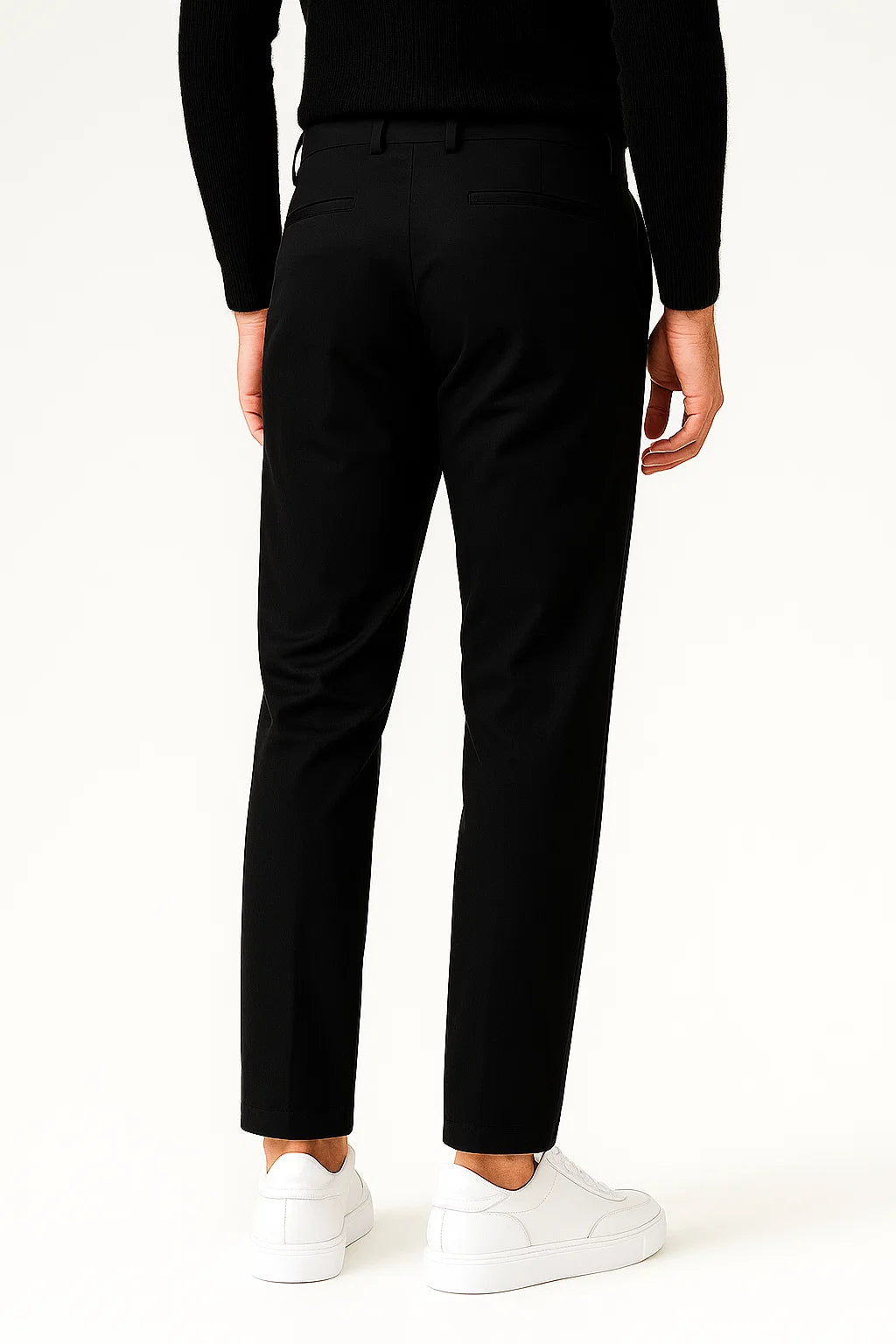 Pantalon Chino Droit pour Homme avec Taille Confortable | Idéal pour le Travail et les Sorties Quotidiennes