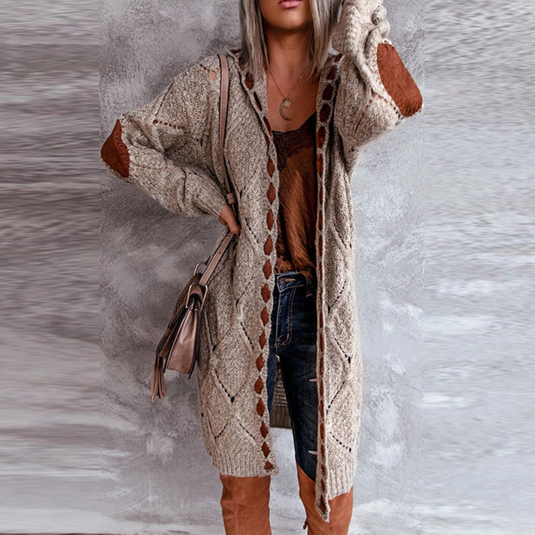 Gilet à Capuche Avec Manches Longues Pour Femme | Idéal Pour la Mi-Saison
