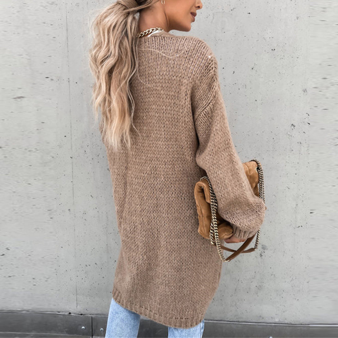 Gilet Long avec Coupe Décontractée pour Femmes | Idéal pour l'Hiver