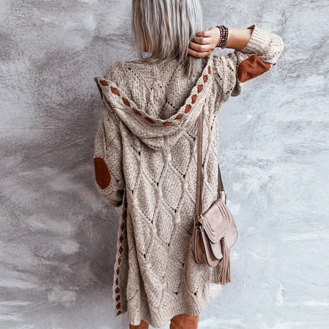 Gilet à Capuche Avec Manches Longues Pour Femme | Idéal Pour la Mi-Saison