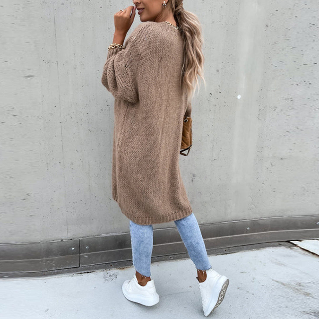 Gilet Long avec Coupe Décontractée pour Femmes | Idéal pour l'Hiver