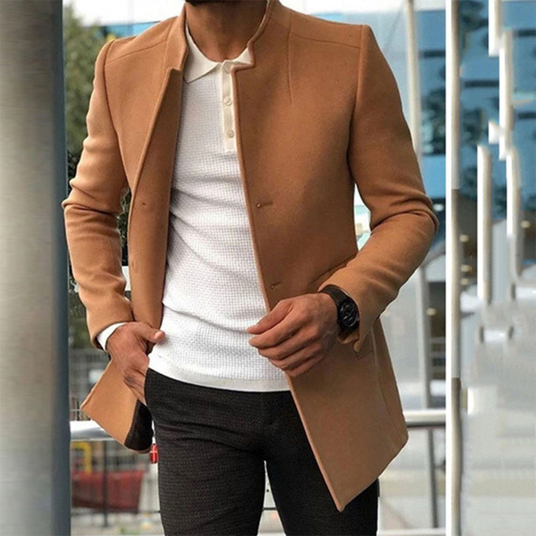 Veste Ajustée avec Fermeture Zippée pour Hommes | Idéale pour l'Hiver