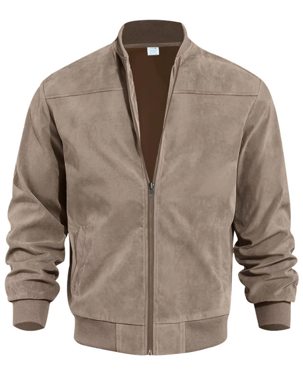 Veste Bomber Classique avec Col Côtelé pour Homme | Idéal pour Le Quotidien