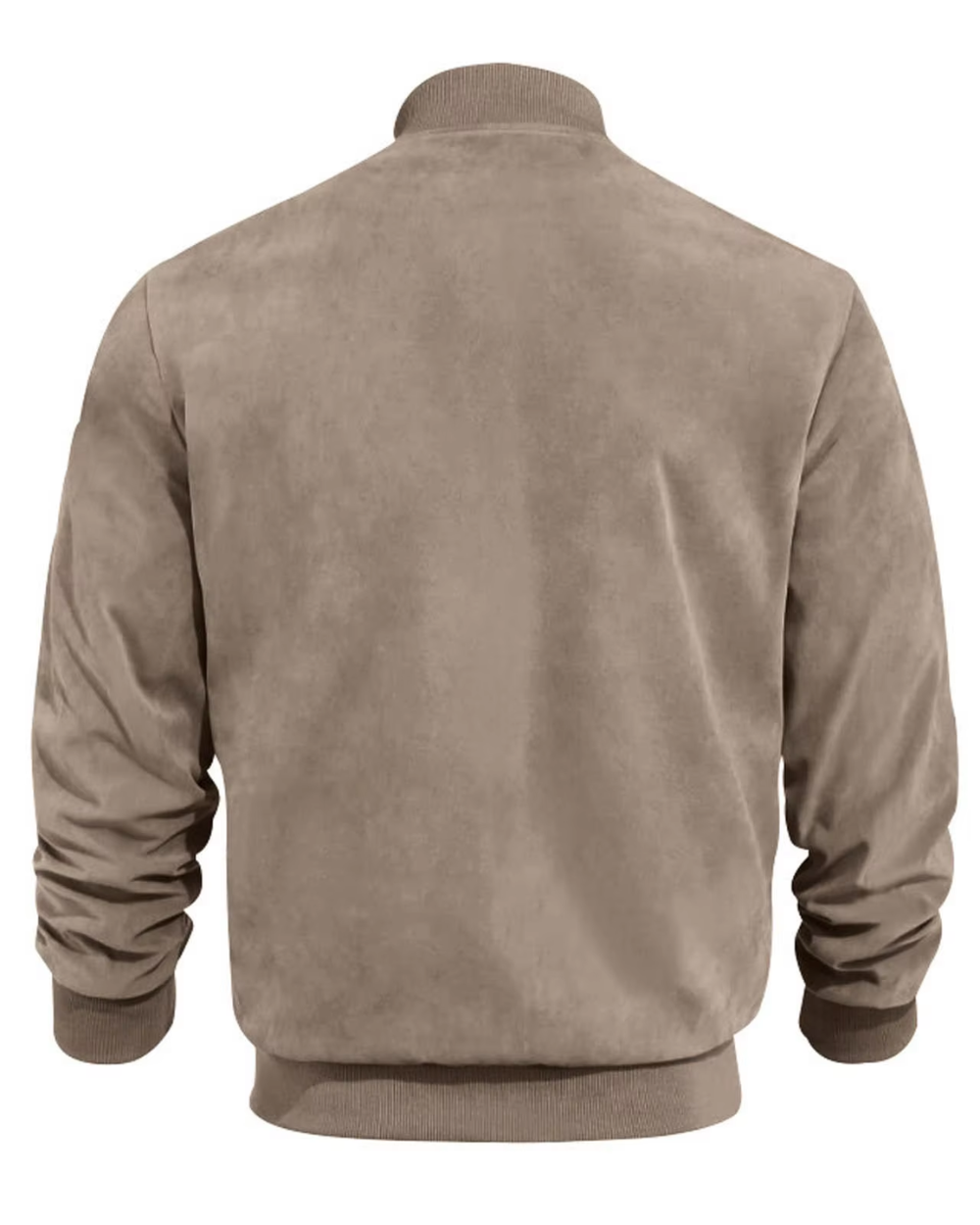Veste Bomber Classique avec Col Côtelé pour Homme | Idéal pour Le Quotidien