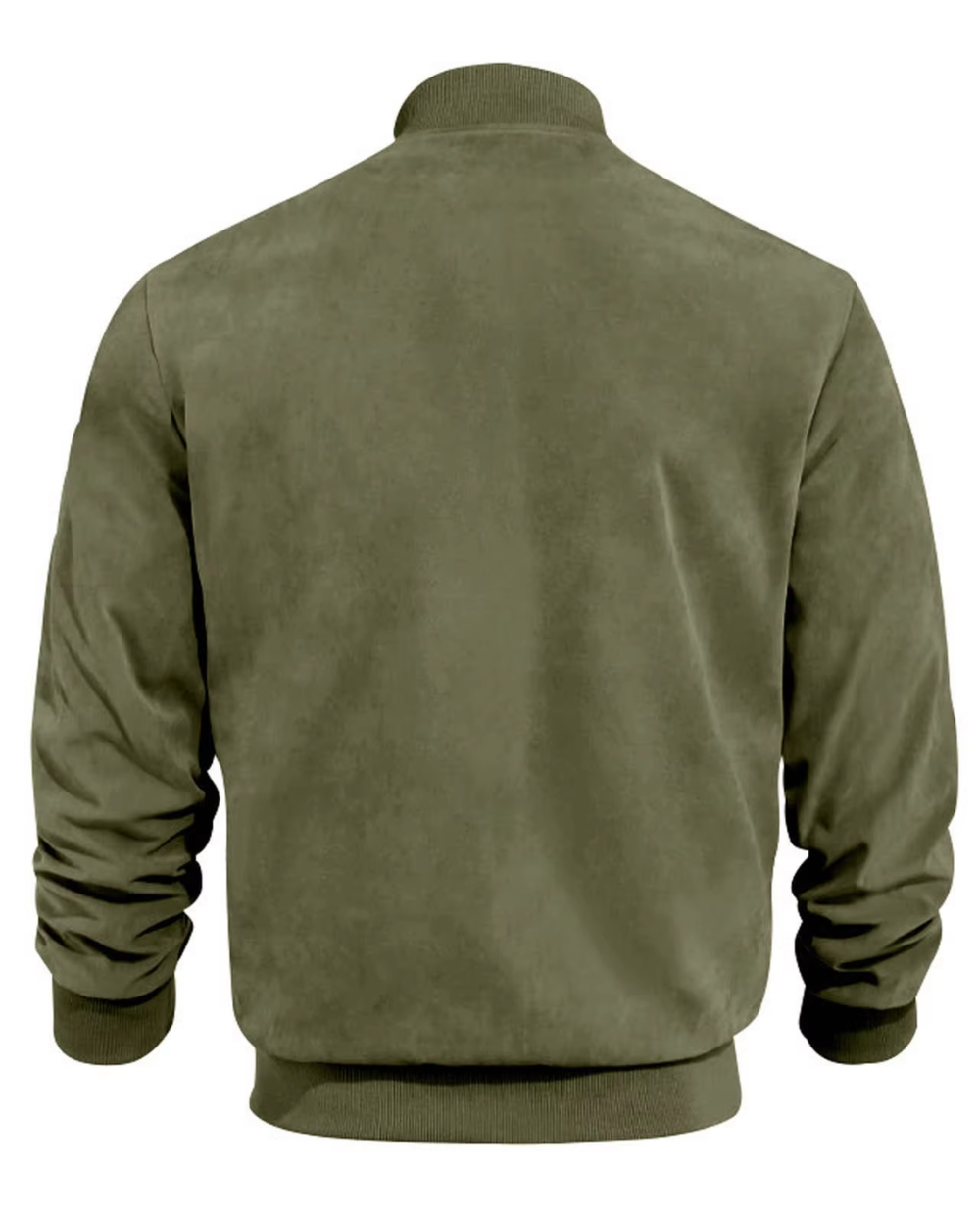 Veste Bomber Classique avec Col Côtelé pour Homme | Idéal pour Le Quotidien