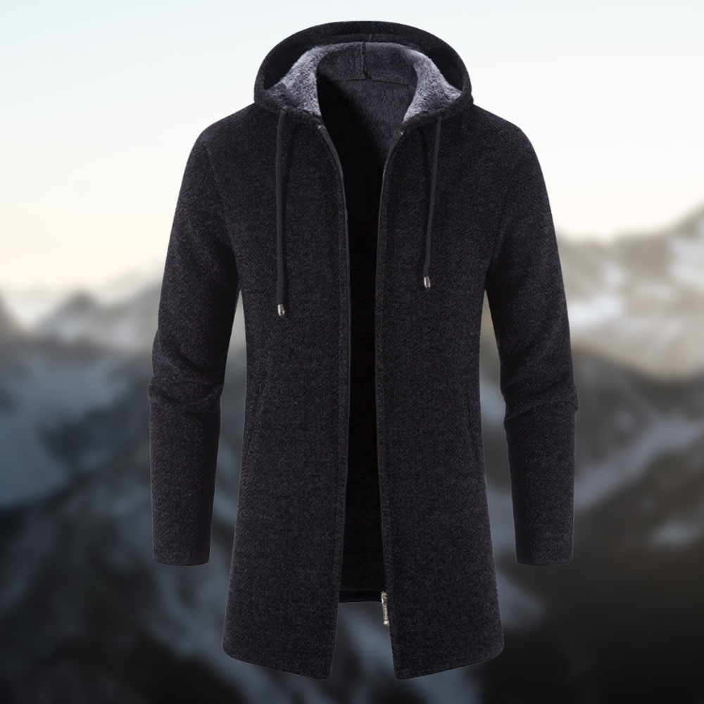 Veste D’Hiver avec Capuche Amovible pour Homme | Idéale pour La Saison Froide