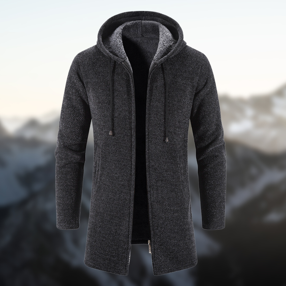Veste D’Hiver avec Capuche Amovible pour Homme | Idéale pour La Saison Froide