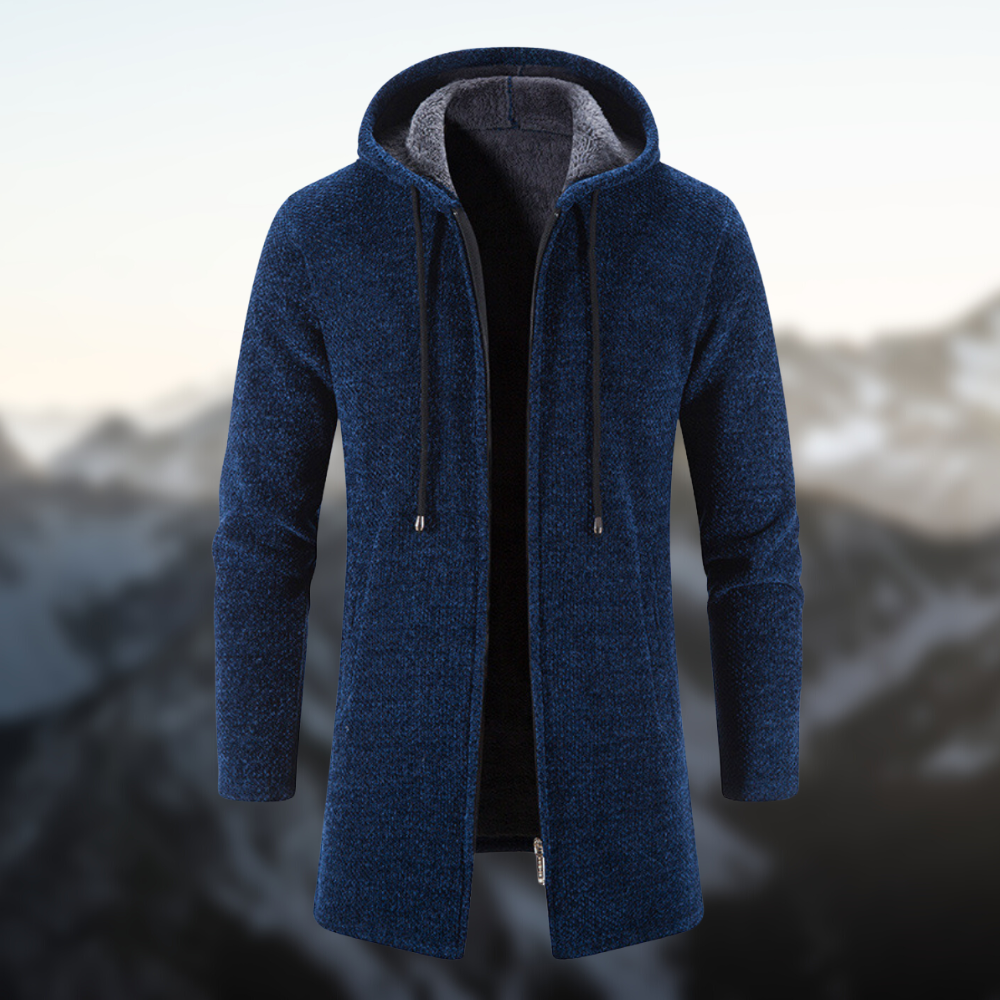 Veste D’Hiver avec Capuche Amovible pour Homme | Idéale pour La Saison Froide