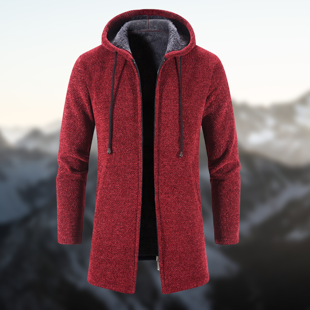 Veste D’Hiver avec Capuche Amovible pour Homme | Idéale pour La Saison Froide