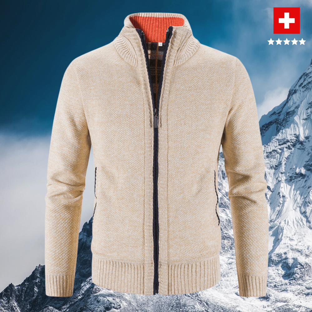 Cardigan D’Hiver avec Coupe Classique pour Homme | Idéal pour Temps Froid