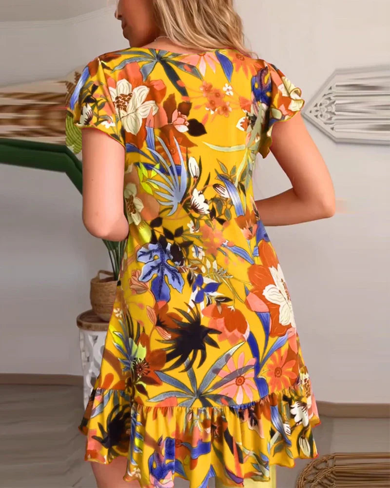 Robe d'Été avec Coupe Aérée pour Femme | Idéale pour les Journées Chaudes ou les Sorties Décontractées