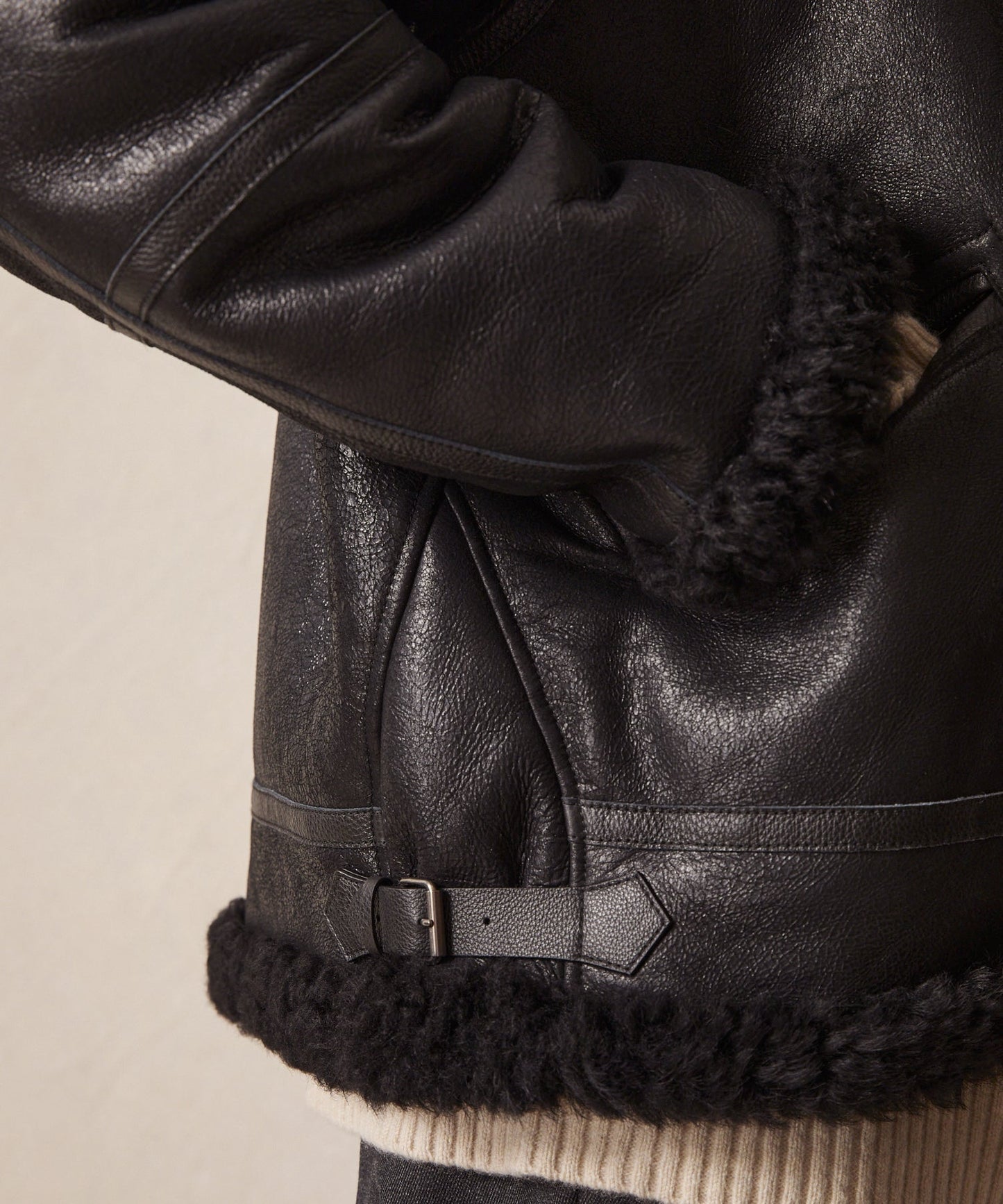 Veste Aviateur Noire pour Hommes | Idéale pour Saison Froide