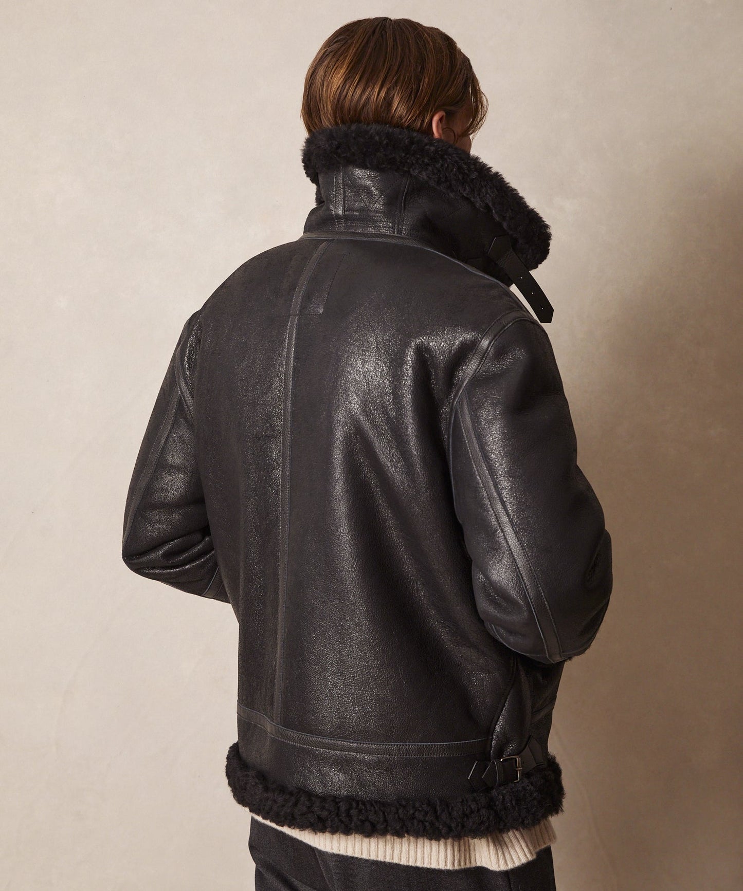 Veste Aviateur Noire pour Hommes | Idéale pour Saison Froide