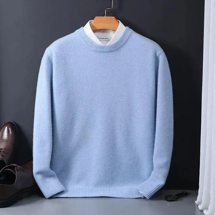 Pull ample à col rond pour homme | Idéal pour les journées décontractées ou les environnements intérieurs