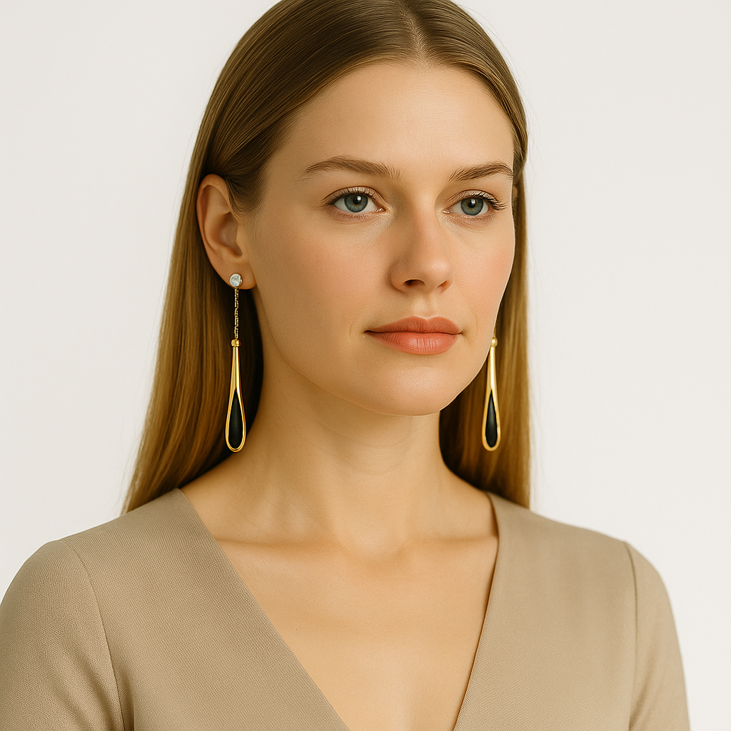 Boucles D’Oreilles Longues À Franges pour Femme | Idéales pour Les Événements Et Les Soirées