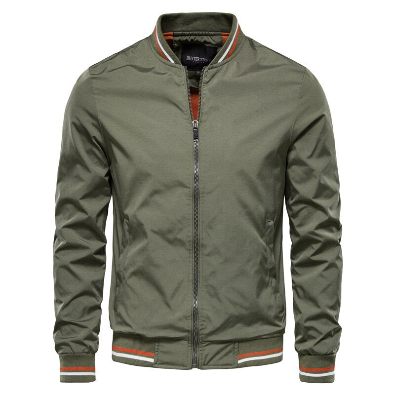 Veste à Capuche avec Détails Bicolores pour Hommes | Idéale pour l’Automne et le Printemps