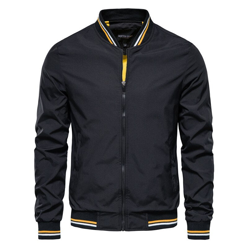 Veste à Capuche avec Détails Bicolores pour Hommes | Idéale pour l’Automne et le Printemps