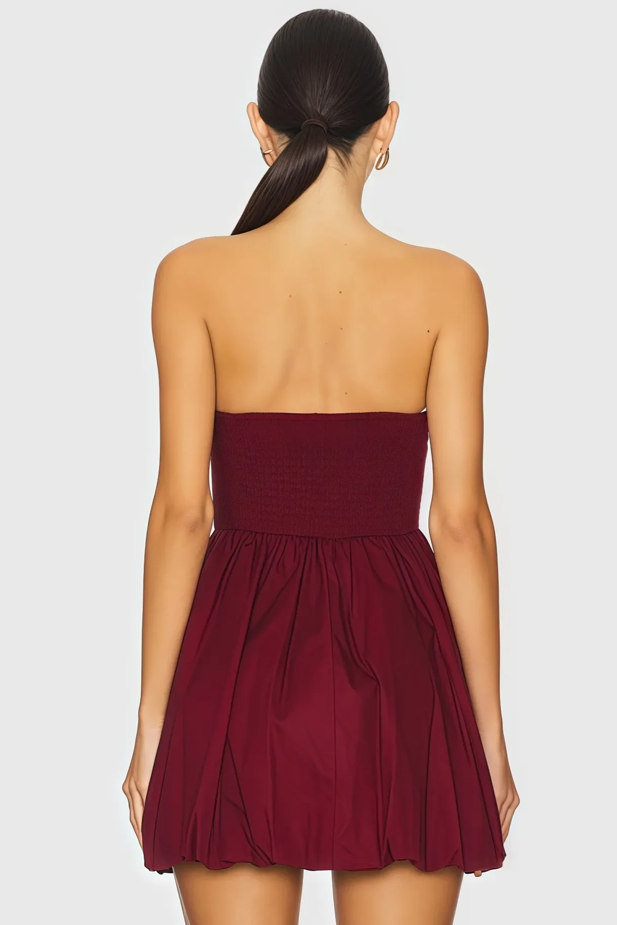 Robe Mini Bustier à Volants pour Femme | Idéale pour l’Été et les Sorties Décontractées
