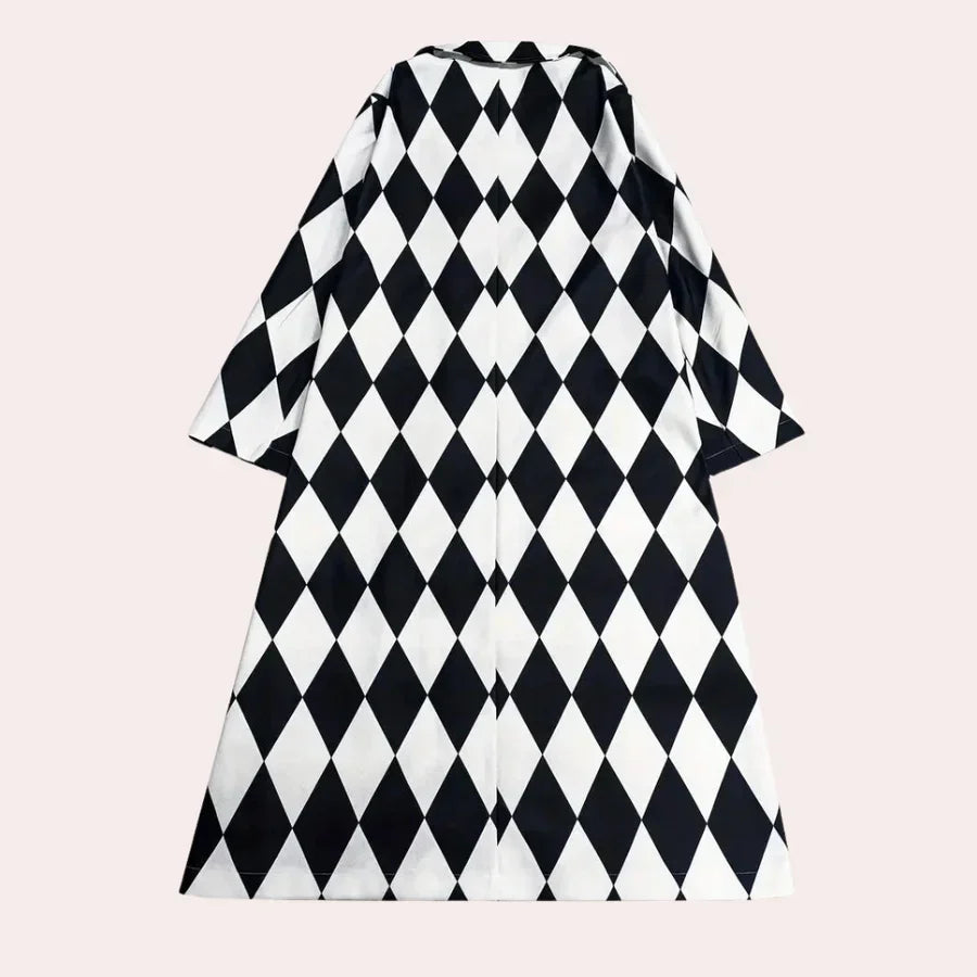 Veste Longue à Coupe Ajustée avec Doublure Intérieure pour Femme | Idéale pour l’Hiver