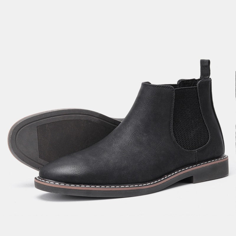 Chelsea boots avec panneaux élastiques pour homme | Idéales pour l'automne