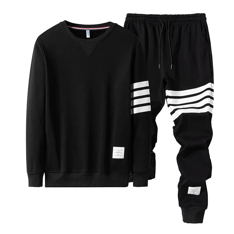 Ensemble Homme Avec Pull Manches Longues Et Pantalon Jogging | Idéal Pour Les Loisirs Et Les Sorties Décontractées