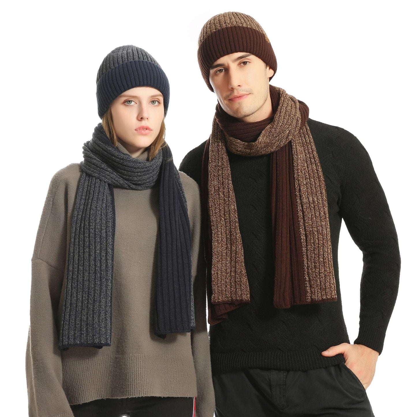 Ensemble D’Hiver avec Bonnet, Écharpe Et Gants | Idéal pour Les Journées Froides
