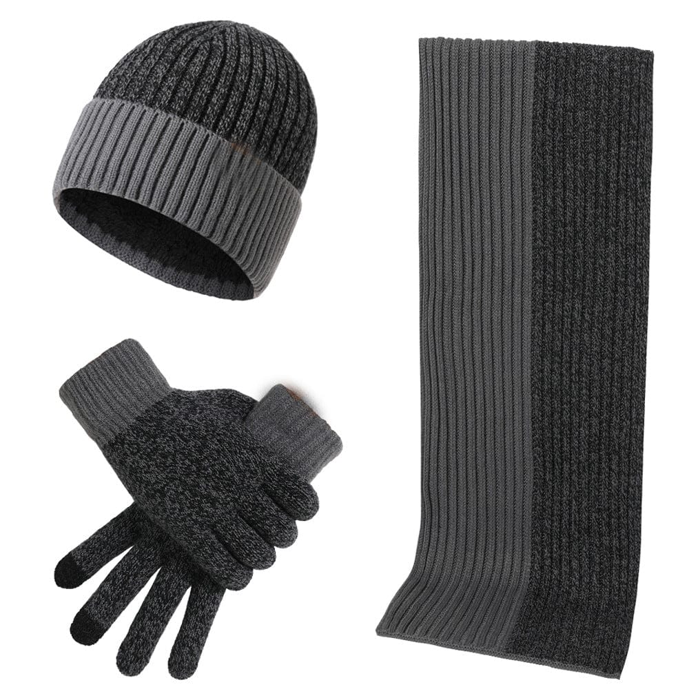 Ensemble D’Hiver avec Bonnet, Écharpe Et Gants | Idéal pour Les Journées Froides