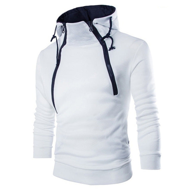 Pull avec Col Montant et Capuche pour Homme | Idéal pour une Tenue Décontractée