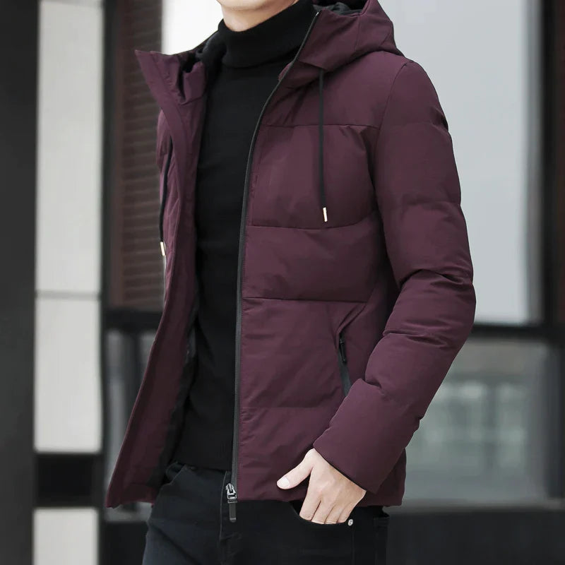 Veste avec Fermeture Zippée Et Col Montant pour Homme | Idéal pour Un Usage Quotidien