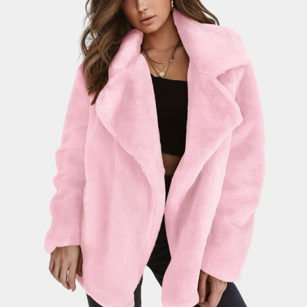 Manteau Oversize avec Col Ouvert pour Femme | Idéal pour l’Automne et l’Hiver