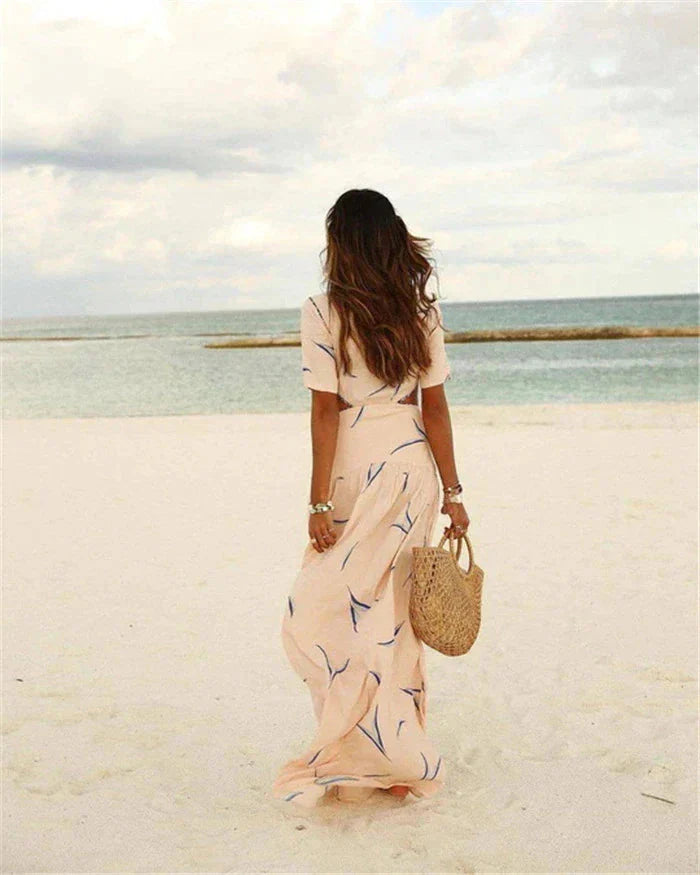 Robe Longue à Coupe Décontractée pour Femme | Idéale pour les Journées d’Été ou les Sorties Décontractées