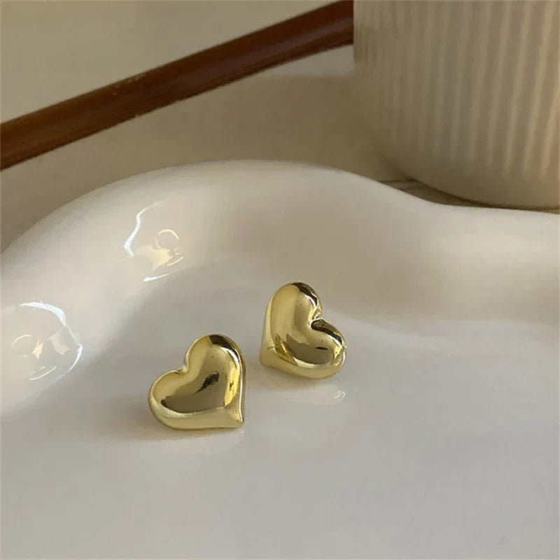 Boucles D’Oreilles En Forme De Cœur pour Femme | Idéales pour Le Quotidien Ou Les Occasions Spéciales