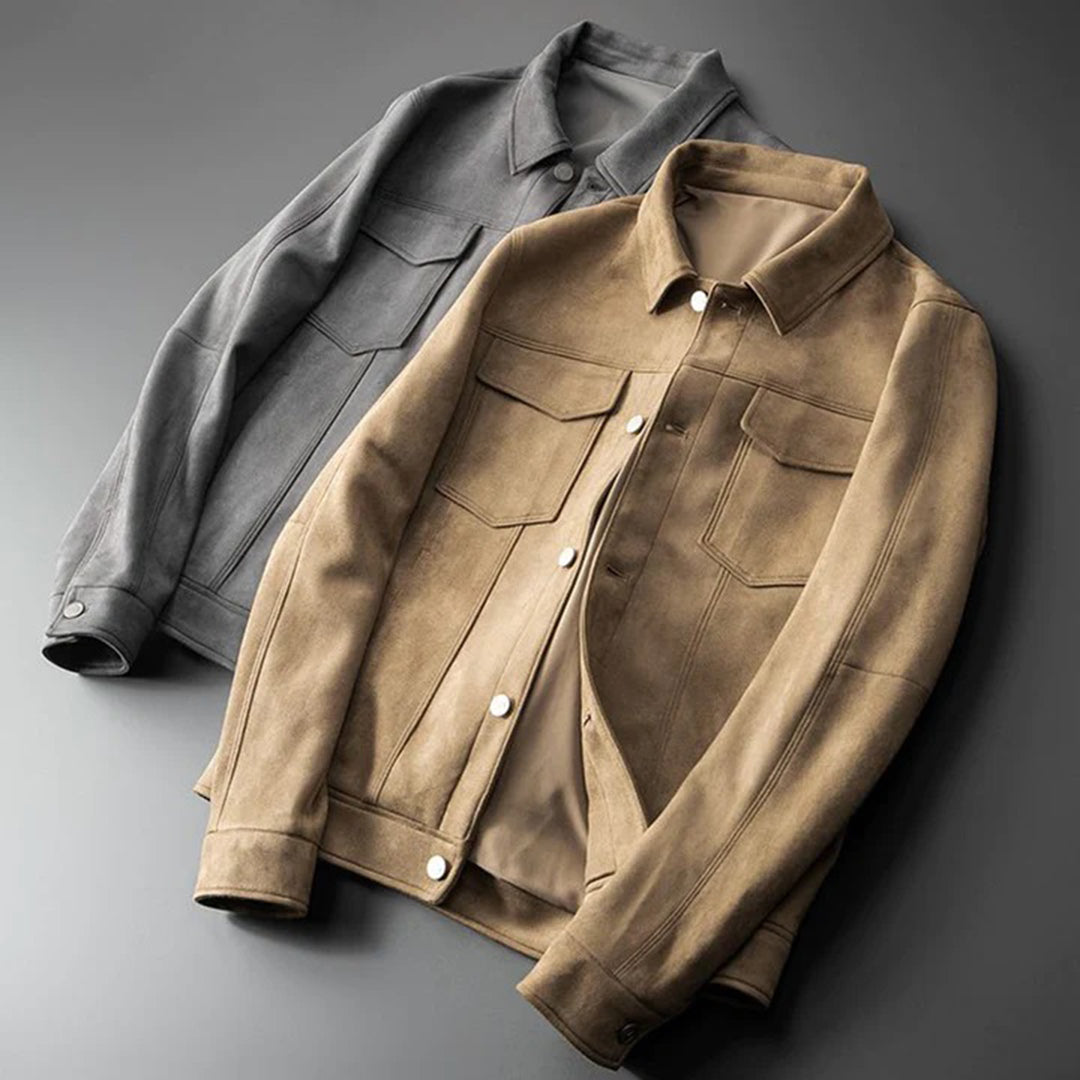 Veste à Coupe Sportive avec Fermeture Zippée pour Homme | Idéale pour l’Automne et l’Hiver