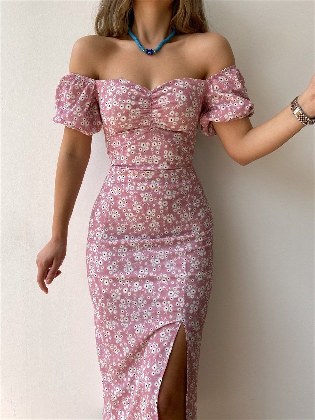 Robe Midi à Manches Bouffantes pour Femmes | Idéale pour le Quotidien ou les Occasions Spéciales Ask ChatGPT