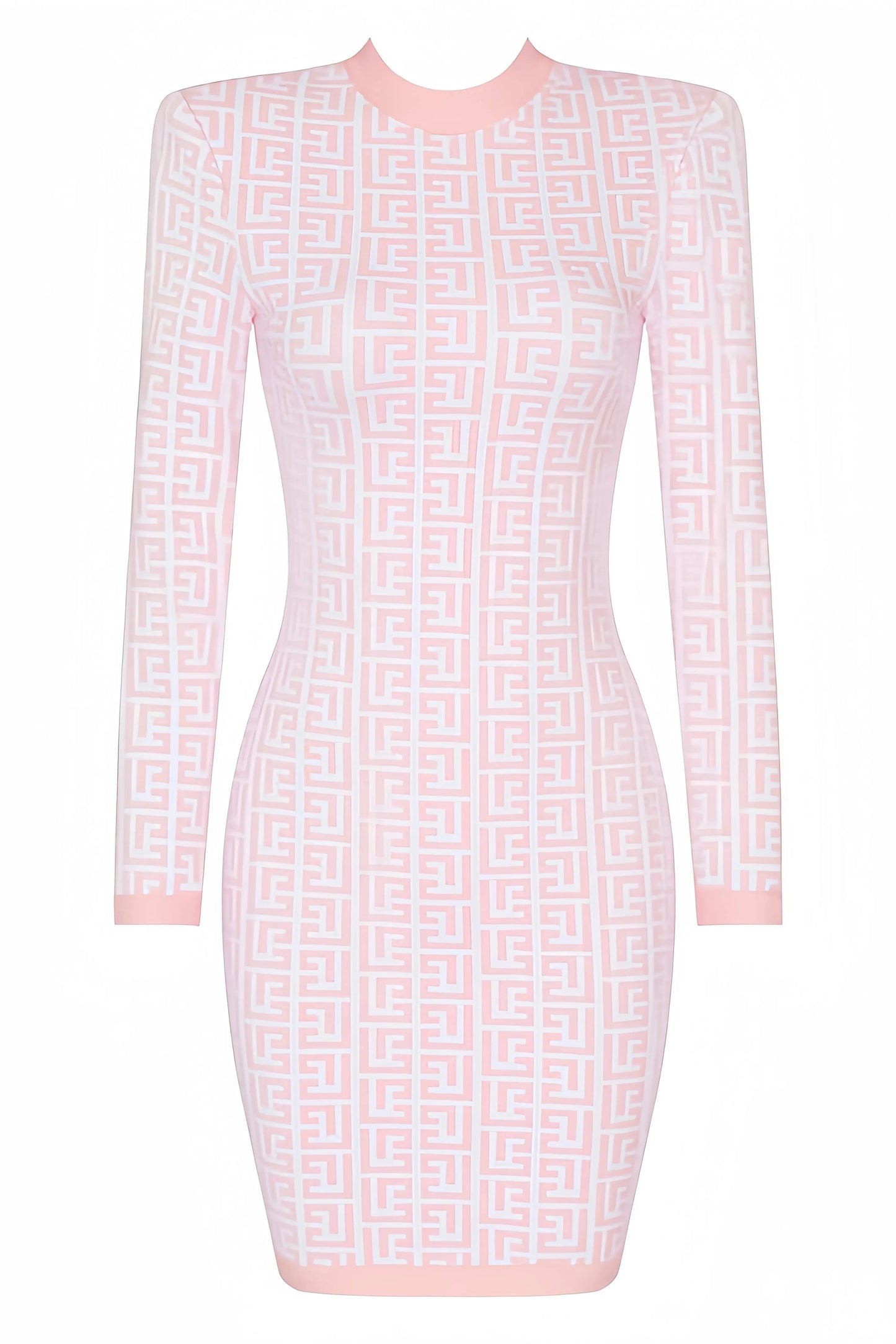 Robe Maille à Manches Longues avec Motif Imprimé pour Femme | Idéale pour le Quotidien ou les Occasions Spéciales