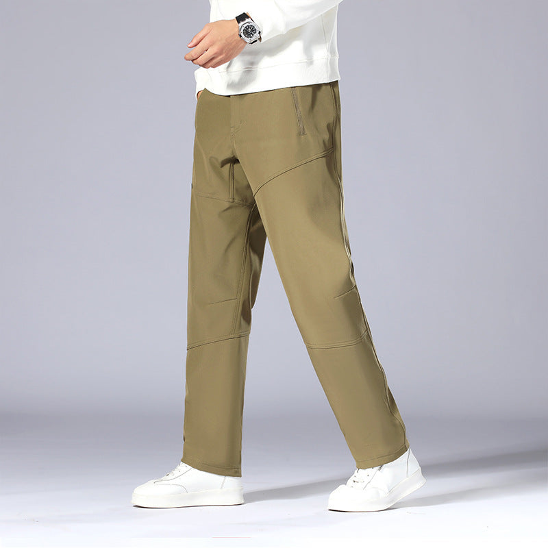 Pantalon De Plein Air avec Taille Réglable Et Poches Zippées pour Homme | Idéal pour Les Activités Extérieures
