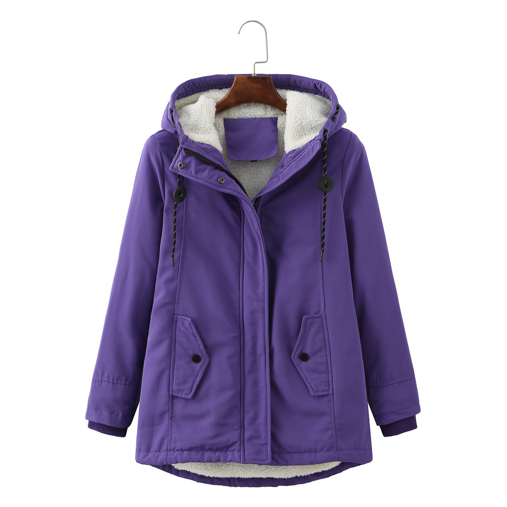 Manteau Matelassé avec Capuche pour Femmes | Idéal pour l’Hiver
