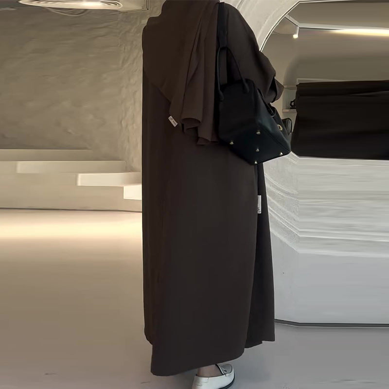 Manteau Long Oversize avec Coupe Droite pour Femmes | Idéal pour l’Hiver